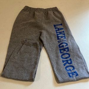 Lake George Gray Girls Sweatpant